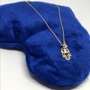 NECKLACE GOLD HAND